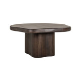 Esstisch Sherman aus Akazienholz in dunkelbraun, 150x150x76 cm von Richmond Interiors – Produktbild 1