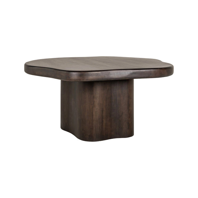 Esstisch Sherman aus Akazienholz in dunkelbraun, 150x150x76 cm von Richmond Interiors – Produktbild 1