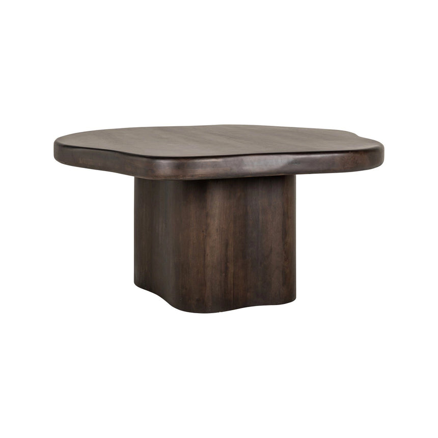 Esstisch Sherman aus Akazienholz in dunkelbraun, 150x150x76 cm von Richmond Interiors – Produktbild 1
