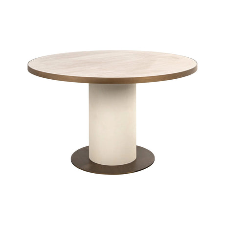 Esstisch Tivoli in weiß, 130x130x75 cm von Richmond Interiors – Produktbild 1