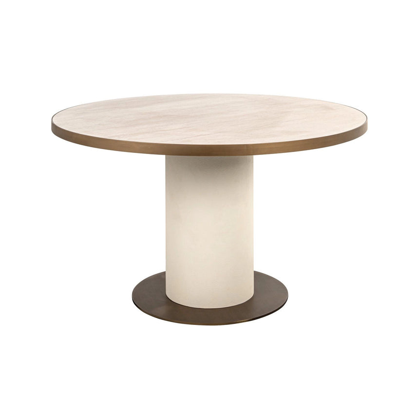 Esstisch Tivoli in weiß, 130x130x75 cm von Richmond Interiors – Produktbild 1