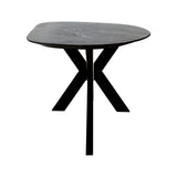 Esstisch Trocadero mit Indo-Marmor in schwarz, 220x100x75 cm von Richmond Interiors – Bild 2
