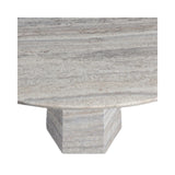 Esstisch Westin aus Travertin in grau, 135x135x76 cm von Richmond Interiors – Bild 3