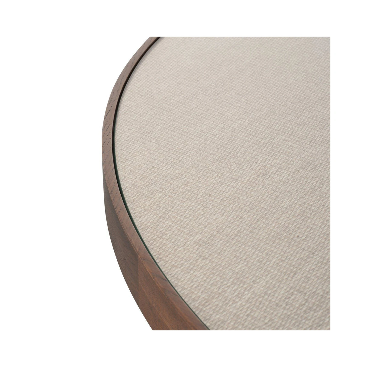Esstisch Willox in braun (mit Glas), 130x130x76 cm von Richmond Interiors – Produktbild 2