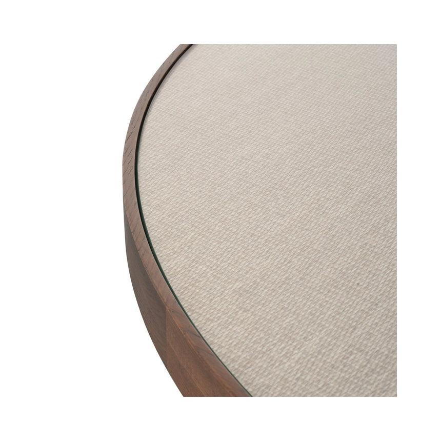 Esstisch Willox in braun (mit Glas), 130x130x76 cm von Richmond Interiors – Produktbild 2