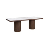 Esstisch Willox in braun (mit Glas), 235x100x76 cm von Richmond Interiors – Produktbild 1