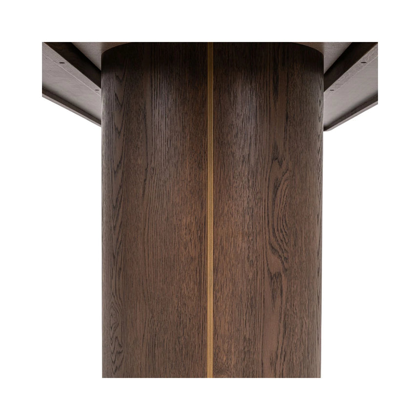 Esstisch Willox in braun (mit Glas), 235x100x76 cm von Richmond Interiors – Produktbild 6