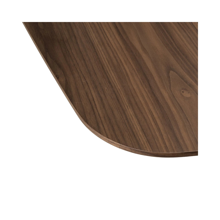 Esstisch Windsor in walnuss mit Messinggestell, 230x100x75 cm von Richmond Interiors – Bild 6