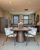 Esstisch Windsor mit Walnussfurnier in walnuss, 230x100x75 cm von Richmond Interiors – Bild 2