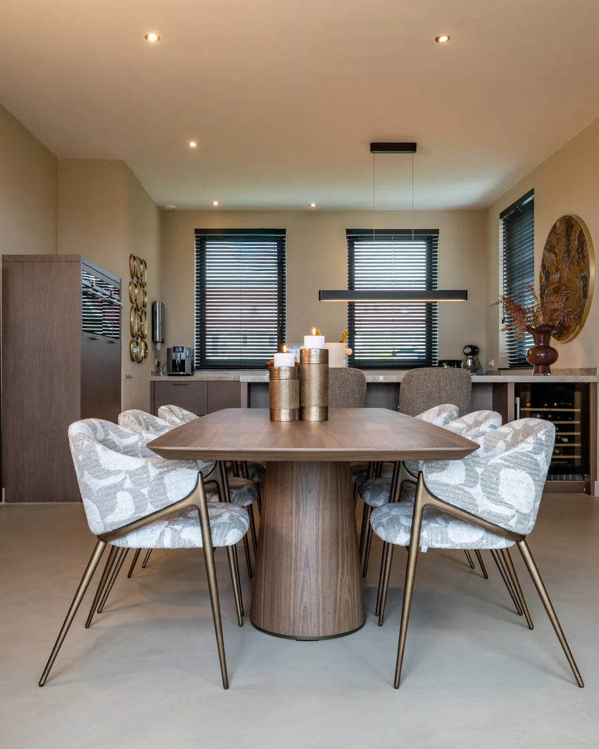 Esstisch Windsor mit Walnussfurnier in walnuss, 230x100x75 cm von Richmond Interiors – Bild 2