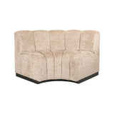 Esszimmer-Eckbank Hillpark in lovely beige mit runder Ecke, 188x78x90 cm von Richmond Interiors – Bild 3