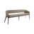 Esszimmerbank Kenzi in brown tweed, 210x55x79 cm von Richmond Interiors – Bild 1