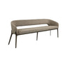 Esszimmerbank Kenzi in brown tweed, 210x55x79 cm von Richmond Interiors – Bild 1