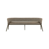 Esszimmerbank Kenzi in brown tweed, 210x55x79 cm von Richmond Interiors – Bild 3