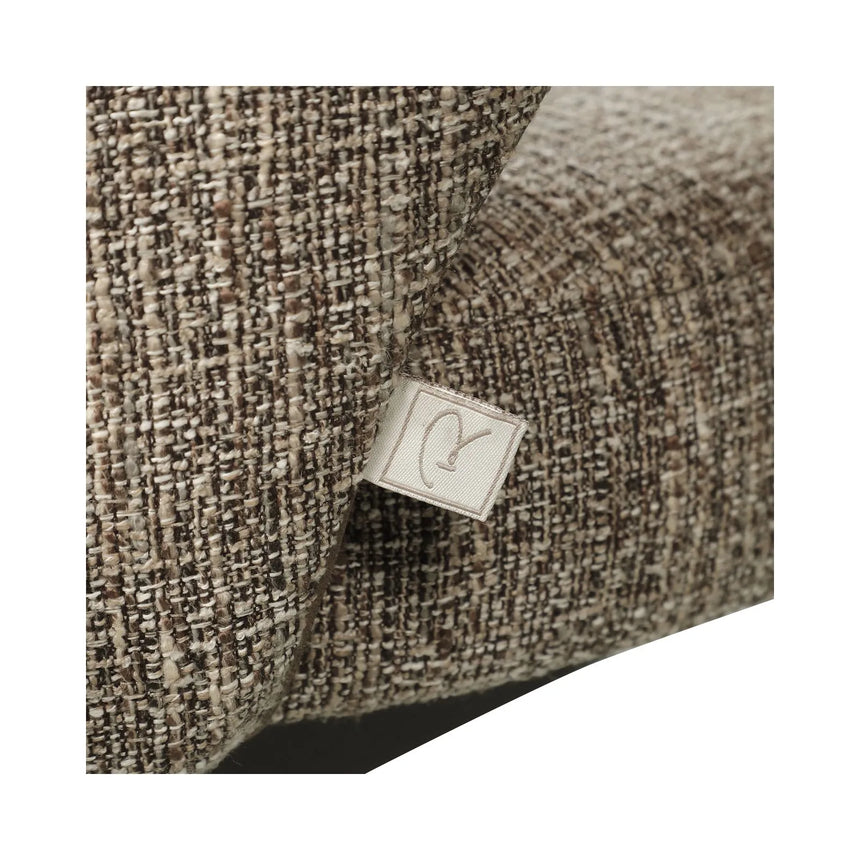 Esszimmerbank Kenzi in brown tweed, 210x55x79 cm von Richmond Interiors – Bild 5