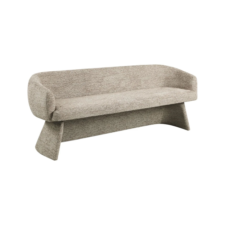 Esszimmerbank Quiriro in mocca linear, 210x62x78 cm von Richmond Interiors – Bild 1