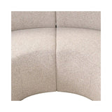 Esszimmerbank Sorrobon im 2er-Set in cayenne brown, runde Ausführung, 260x185x87 cm von Richmond Interiors – Bild 9