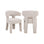 Esszimmerstuhl Nerio in natural fancy oder mocca linear von Richmond Interiors – Bild 1