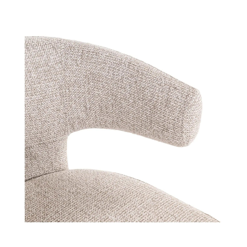 Esszimmerstuhl Nerio in natural fancy oder mocca linear von Richmond Interiors – Bild 8