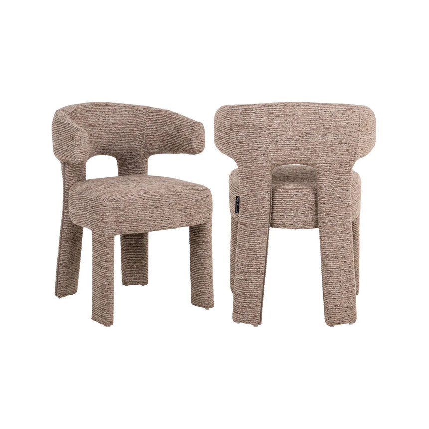 Esszimmerstuhl Nerio mocca linear von Richmond Interiors – Bild 1