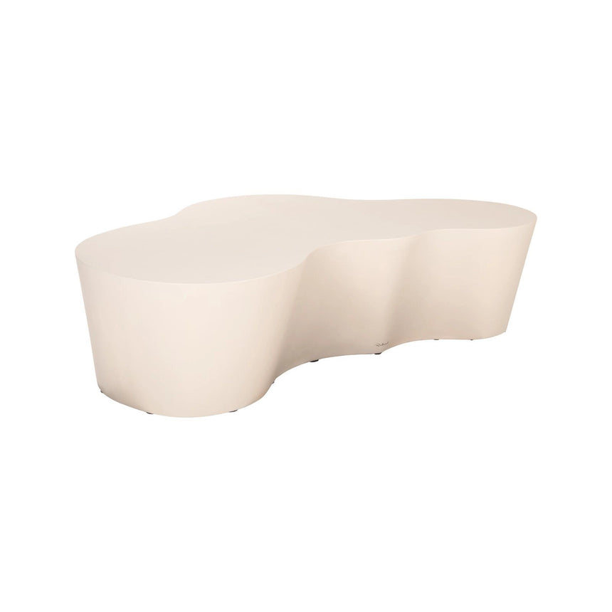 Gartencouchtisch Urban Bloom aus Eisen sandsteinfarbend, 150x92x37,5 cm von Richmond Interiors – Bild 1