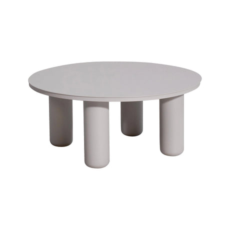 Gartentisch Quinn aus Aluminium in beige, 86x86x37,5 cm von Richmond Interiors – Produktbild 1