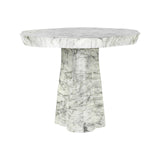 Gartentisch Rockyard aus Eisen mit weißen Marmorlook, 140x140x78 cm von Richmond Interiors – Bild 2