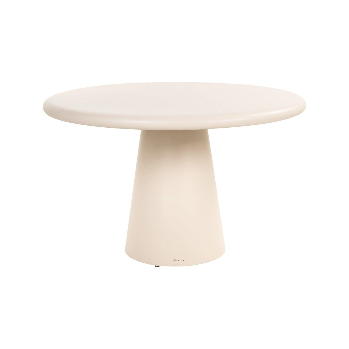 Gartentisch Urban Bloom aus Eisen sandsteinfarbend, 130x130x78 cm von Richmond Interiors – Bild 1