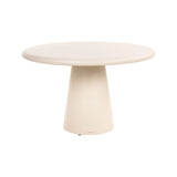 Gartentisch Urban Bloom aus Eisen sandsteinfarbend, 130x130x78 cm von Richmond Interiors – Bild 1