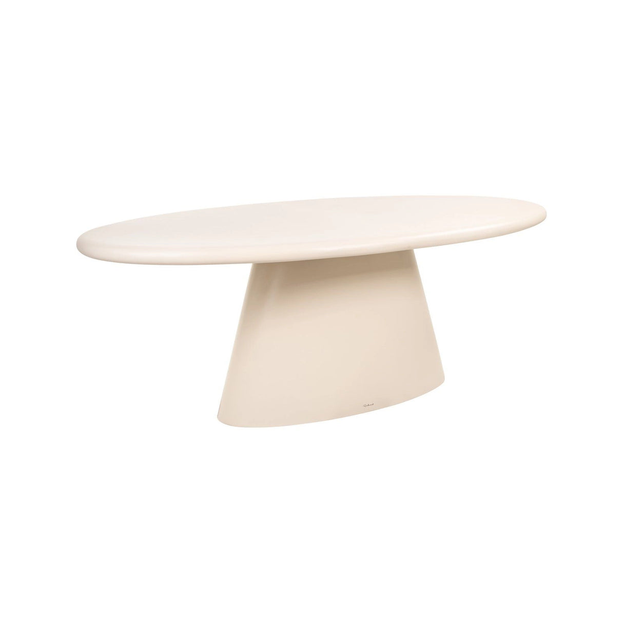 Gartentisch Urban Bloom aus Eisen sandsteinfarbend, 220x113x78 cm von Richmond Interiors – Bild 1