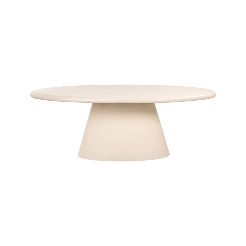 Gartentisch Urban Bloom aus Eisen sandsteinfarbend, 220x113x78 cm von Richmond Interiors – Bild 2