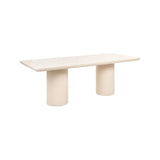 Gartentisch Urban Bloom aus Eisen sandsteinfarbend, 230x100x78 cm von Richmond Interiors – Bild 1