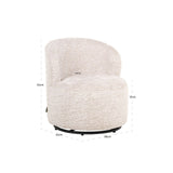 Kindersessel Jackie in lovely cream, drehbar von Richmond Interiors – Bild 8