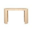 Konsolentisch Alexander Jones (Biltmore) aus Eisen und Travertin in beige, 140x40x77 cm von Richmond Interiors – Bild 3