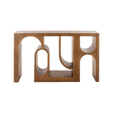 Konsolentisch Alexander Jones aus Eisen in brushed gold (Lugano), 150x36x86 cm von Richmond Interiors – Bild 3