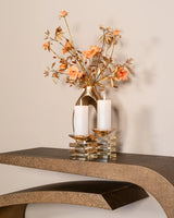 Konsolentisch Alhambra aus Eisen in brushed gold, 132x40x85 cm von Richmond Interiors – Bild 11