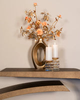 Konsolentisch Alhambra aus Eisen in brushed gold, 132x40x85 cm von Richmond Interiors – Bild 12