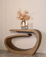Konsolentisch Alhambra aus Eisen in brushed gold, 132x40x85 cm von Richmond Interiors – Bild 2