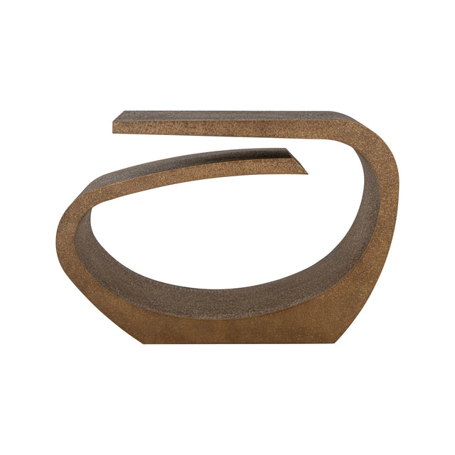 Konsolentisch Alhambra aus Eisen in brushed gold, 132x40x85 cm von Richmond Interiors – Bild 4