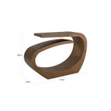 Konsolentisch Alhambra aus Eisen in brushed gold, 132x40x85 cm von Richmond Interiors – Bild 5