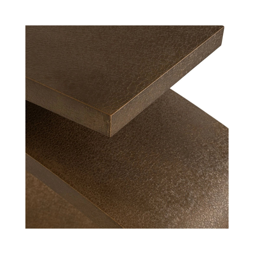 Konsolentisch Alhambra aus Eisen in brushed gold, 132x40x85 cm von Richmond Interiors – Bild 6