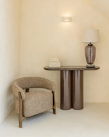 Konsolentisch Almundi in schokoladenbraun, 120x40x76 cm von Richmond Interiors – Bild 2