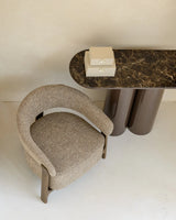 Konsolentisch Almundi in schokoladenbraun, 120x40x76 cm von Richmond Interiors – Bild 7
