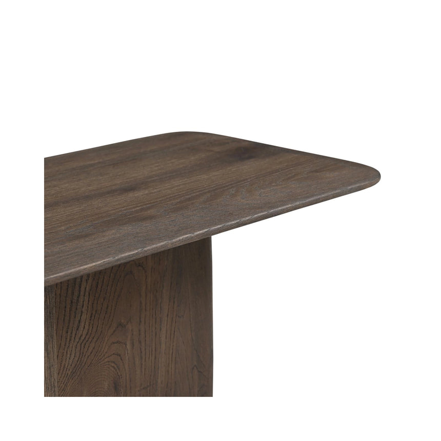 Konsolentisch Castello aus Eichenholz in rauchanthrazit, 130x35x78 cm von Richmond Interiors – Bild 6