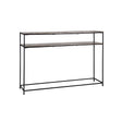 Konsolentisch Chandon aus Aluminium und Eisen in champagnergold, 119x30x81 cm von Richmond Interiors – Bild 1