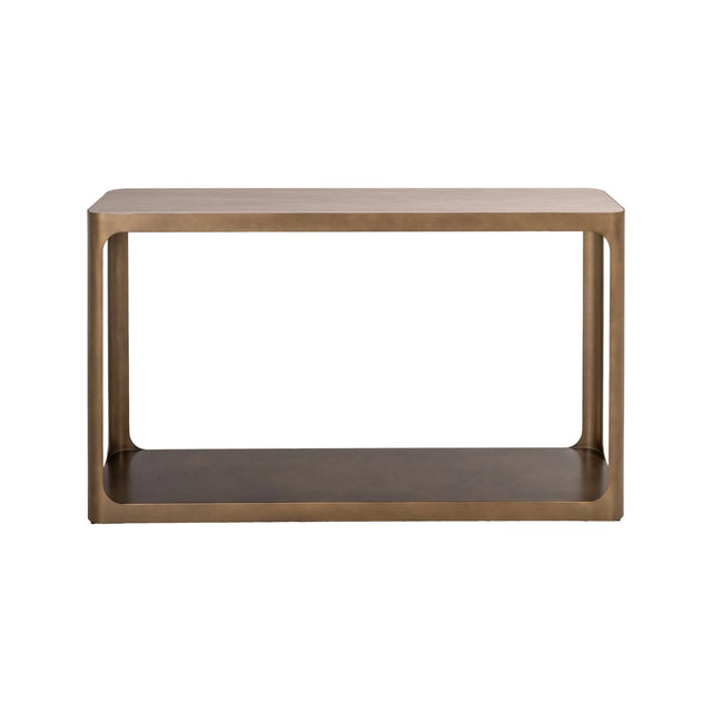 Konsolentisch Claridge in beige, 140x35x80 cm von Richmond Interiors – Bild 3