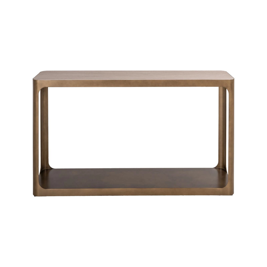 Konsolentisch Claridge in beige, 140x35x80 cm von Richmond Interiors – Bild 3