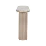 Konsolentisch Coronel aus Toronto-Marmor in blush beige, 160x38x85 cm von Richmond Interiors – Bild 3