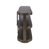 Konsolentisch Ellington mit Eichenfurnier in braun, 160x40x75 cm von Richmond Interiors – Bild 3