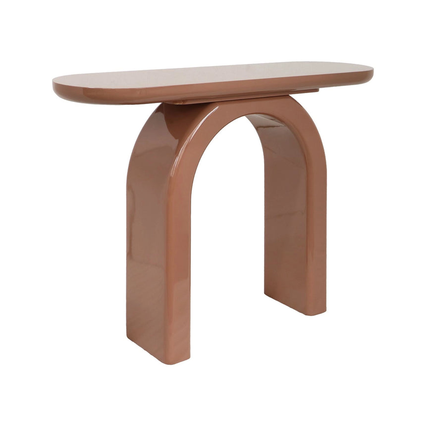 Konsolentisch Kourtney in mocha mousse, 120x35x80 cm von Richmond Interiors – Bild 1